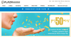 Desktop Screenshot of plazalasamericas.com