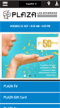 Mobile Screenshot of plazalasamericas.com